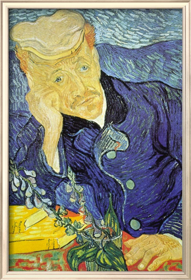 Portrait of Dr. Gachet - Van Gogh Painting On Canvas